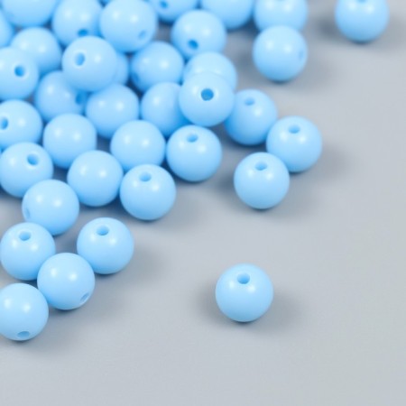 Busins ​​plastic "Bright blue" glossy set 25 g d = 0.8 cm