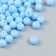 Busins ​​plastic "Bright blue" glossy set 25 g d = 0.8 cm