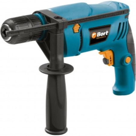 Shock drill Bort BSM-650U-Q, 220 V, 650 W, 3000 rpm, D cartridge 13 mm