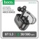 Hoco EW22 TWS headphones, wireless, vacuum, BT5.3, 30/300 mAh, microphone, black