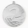 Prize medal 001 diam 5cm. 2nd place. Color ser. Without a tape