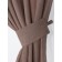 A set of curtains for the kitchen SL Home "Coniferous" 135x180 cm-2 pcs, pickups 2 pcs, linen 100%