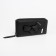 Women's wallet with lightning, black color