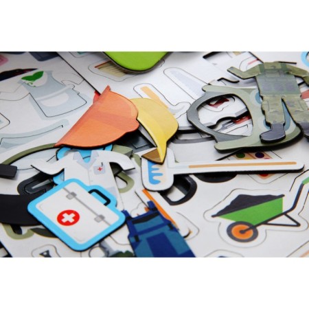 Magnetic game "Dressers. Professions "-2