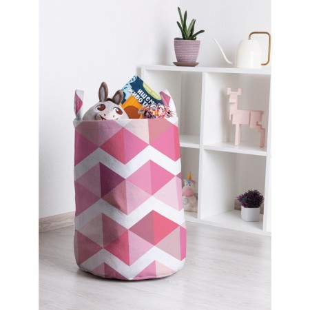 Basket for toys "Complex zigzag, size 35x50 cm
