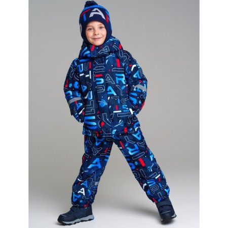 Winter set for the boy PlayTode: jacket and semi -combineson, height 98 cm-4