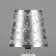 Obachr E27 silver 15x15x13cm