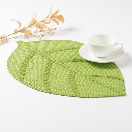 Serving shares "Leaflets", centered green, 30*45 cm