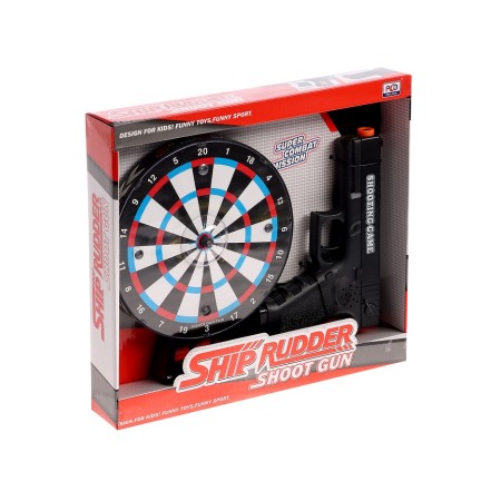 Electronic shooting range "Combat Mission", light and sound effects, works from batteries-9