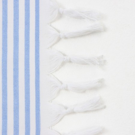 Toward beach pies, col. Blue, 100*180 cm, 100% cotton, 180g/m2-2