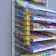 Suspended strip tape l = 38, 6 clothespins, white color
