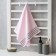 Tmach Ethel Fantasy towel 33x73 cm +/- 2 cm, light pink color 100% cotton, 600 g/m2