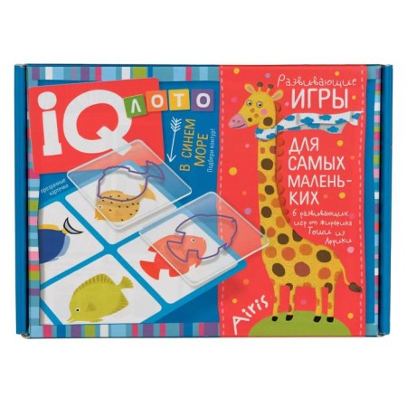 Set. The package is large with IQ games for the development of figurative thinking (4-7 years). With a pyramid-13
