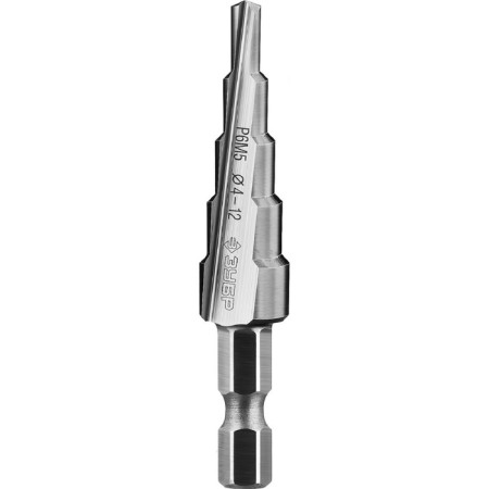 Step-stroke "bison" 29670-4-12-5_z01, d 4-12 mm, 5 steps, hexagonal shank-1