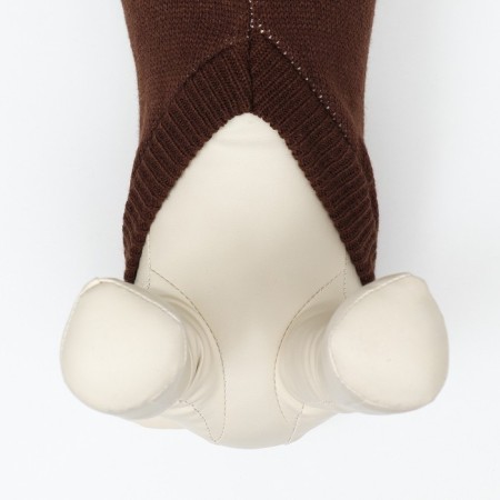 Sweater "Deer", XS (DS 17, Osh 17, OG 23-37 cm), brown-3