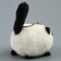 Soft toy "Cat" on a key fob, 8 cm, white color