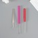 A set of quilling tools 3 items: cutting tool 0.7 cm, awl and tweezers 10 cm