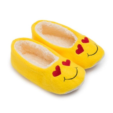 Baby slippers, heart color, size 32