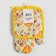 Kitchen set of shares "tulips" Take 17x17 cm, mittens 25x16 cm, 100% p/e