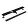 TIM BAD558002BK, 70 x 800 mm, tiles, siphon with a rotation angle of 360 °, black-ware