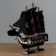 Pirate Ship "Merry Roger" Board with a yellow strip, 40*8.5*36cm
