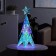 LED figure "Christmas tree" 27 × 53 × 23 cm, plastic, usb, glow white glow