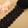Lace Hipure, 65 ± 5 mm × 6.8 ± 0.5 m, black color