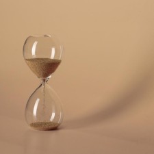 Песочные часы "Витани", сувенирные, 5 х 12.5 см, золотой песок