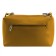 Female bag, artificial leather, yellow 17x12x20 cm