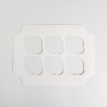 Capcake box, confectionery packaging, 6 cells “February 23”, 23 x 16 x 10 cm-4