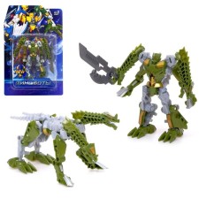 The Dinobot robot is transformed, 5 types, gathered in 1 robot