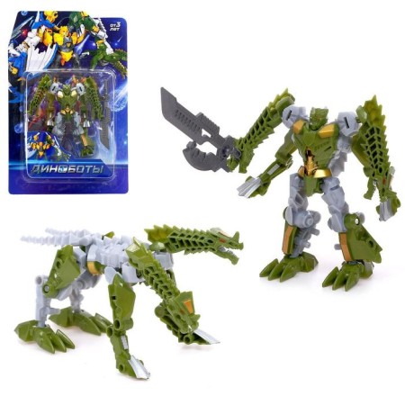 The Dinobot robot is transformed, 5 types, gathered in 1 robot