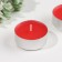 A set of tea candles aromatic "strawberries", 3.8x1.6 cm, 3.5 hours, 12 g, 6 pieces