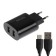EXPLOYD EX-Z-1434, 2 USB, 2.4 A, Type-C cable, black