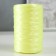 Yarn "for knitting washcloths" 100% polypropylene 400m/100 ± 10 g in the shape of a cylinder (lemon)