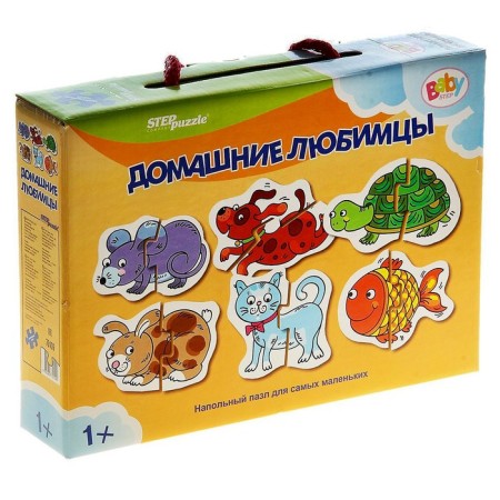Floor Puzzle Mosaic "Pets" (Baby STEP) (small)-4