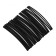 The heat -assigned tube 2/3/4/5 set (diameter 2/3/4/5 mm, 10 cm), 20 pcs, black