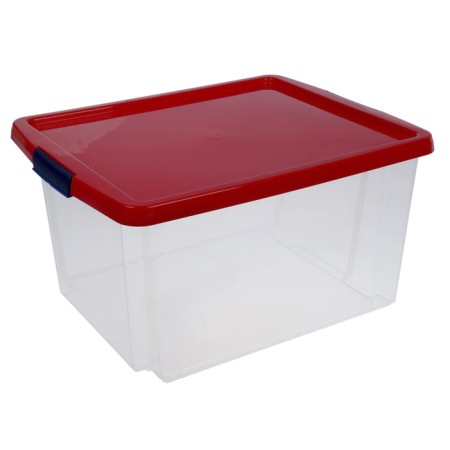 Storage container with a lid 30 l, 47 × 36.5 × 24.5 cm, color mix-5