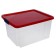 Storage container with a lid 30 l, 47 × 36.5 × 24.5 cm, color mix