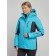 Ski jacket female, size 44, blue color