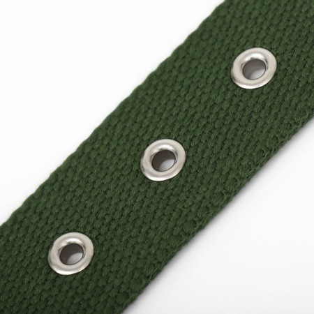 Semilant canvas collar, 72 x 3.5 cm, khaki-6
