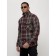 Male windbreaker, size 52, burgundy color