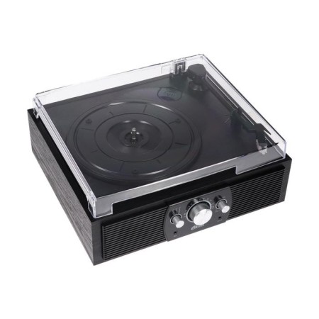 Ritmix LP-200B vinyl disks player, 10 watts, 3 speeds, BT, AUX, FM, RCA, Black-1