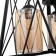 Lamp Bayerlux 2624/3 E27 40W Black 37x37x37-137 cm