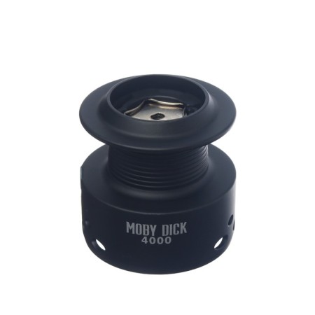 Coil of b/in Namazu Pro Moby Dick MD4000, 5 + 1 Bearing, 5.1: 1, Metal Spool + Spare Graphite-3