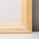 Photo frame Linda 70x100 cm unpainted (plastic screen)