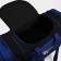 Board Road on a zipper, with an increase, 3 outer pockets, a long belt, black/blue color
