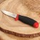 Tourist knife "Ural" 21cm, blade 98mm/1.8mm, red