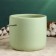 Pot "The pot that survived" 17x17x15cm, light green