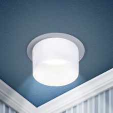 Lamp built -in era DK106, IP20, 12W, 80x53 mm, white color